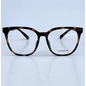 COACH Women's HC6267D Dark Tortoise Square Frame 54 16 145 NEW